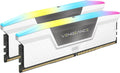 Corsair MEMORIA CORSAIR DDR5 32GB 2X16GB PC6000 VENGEANCE RGB BLANCA CMH32GX5M2E6000Z36W