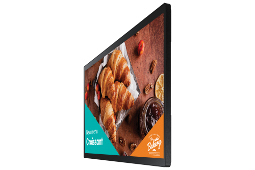 Samsung QB24C-T Pantalla plana para señalización digital 61 cm (24") LED Wifi 250 cd / m² Full HD Negro Pantalla táctil Procesador incorporado Tizen 7.0 16/7 - imagen 3
