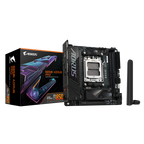 GIGABYTE B850I AORUS PRO Placa Base - Compatible con procesadores AMD Ryzen Serie 9000, VRM digital de 8+2+1 fases, hasta 8400MHz DDR5 (OC), 1xPCIe 5.0 + 1xPCIe 4.0 M.2, 2.5LAN, WIFI 7, USB 3.2 Gen 2 - imagen 1