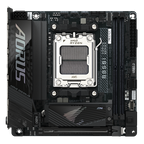 GIGABYTE B850I AORUS PRO Placa Base - Compatible con procesadores AMD Ryzen Serie 9000, VRM digital de 8+2+1 fases, hasta 8400MHz DDR5 (OC), 1xPCIe 5.0 + 1xPCIe 4.0 M.2, 2.5LAN, WIFI 7, USB 3.2 Gen 2 - imagen 2