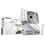 GIGABYTE B850 AORUS ELITE WIFI7 ICE Placa Base - Procesadores AMD Ryzen Serie 9000, VRM digital de 12+2+1 fases, hasta 8200MHz DDR5 (OC), 1xPCIe 5.0 + 2xPCIe 4.0 M.2, LAN 2.5, WIFI 7, USB 3.2 Gen 2x2 - imagen 1