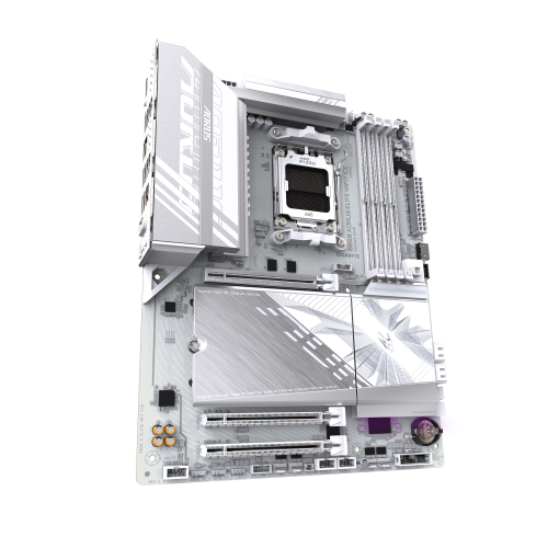 GIGABYTE B850 AORUS ELITE WIFI7 ICE Placa Base - Procesadores AMD Ryzen Serie 9000, VRM digital de 12+2+1 fases, hasta 8200MHz DDR5 (OC), 1xPCIe 5.0 + 2xPCIe 4.0 M.2, LAN 2.5, WIFI 7, USB 3.2 Gen 2x2 - imagen 3