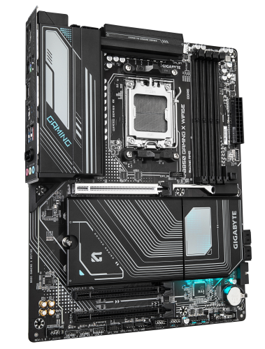 GIGABYTE B850 GAMING X WIFI6E Placa Base - Procesadores AMD Ryzen Serie 9000, VRM digital de 12+2+2 fases, hasta 8200MHz DDR5 (OC), 1xPCIe 5.0 + 2xPCIe 4.0 M.2, LAN 2.5G, WIFI 6E, USB 3.2 Gen 2x2 - imagen 3