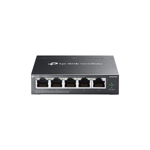 TP-Link Switch PoE Easy Managed ES205GP 5 Puertos Gigabit 65W Potencia PoE - imagen 1