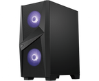 MSI CAJA MSI MAG FORGE 100M,3x2.5"+2x3.5”,3x120MM (RGB) +1x120MM,2xUSB3.2+AUDIO+MICRO,MID-TOWER,NEGRA - imagen 3