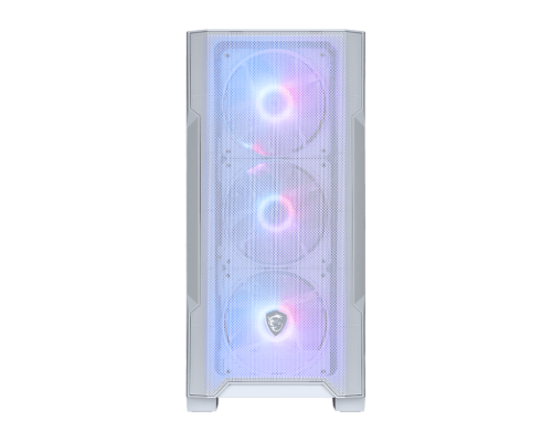 MSI CAJA MSI MAG FORGE M100R WHITE,2x2.5"+1x2.5"/3.5”+1x3.5”,3x120MM+1x120MM (ARGB),2USB2.0+1xUSB3.2+AUDIO+MICRO,MICRO-ATX TOWER,BLANCA - imagen 2