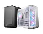 MSI CAJA MSI MAG PANO 100R PZ WHITE,3x2.5"+2x2.5"/3.5”,3x120+1x120MM (ARGB),2xUSB3.2+1USB3.2 TYPE C+AUDIO+MICRO,MID TOWER,BLANCA - imagen 3