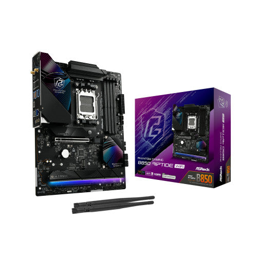 ASRock PLACA ASROCK B850 RIPTIDE WIFI,AMD,AM5,B850,USB20G,WIFI7,ATX - imagen 1