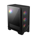 MSI CAJA MSI MAG FORGE 121A AIRFLOW,1x2.5"+2x2.5”/3.5”,F:3x120MM+T:1x120MM+R:1x120MM (ARGB),2xUSB3.2,+AUDIO+MICRO,RGB,MID-TOWER,NEGRA - imagen 2