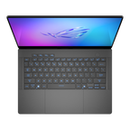 ASUS ROG Zephyrus G14 OLED GA403WW-QS076 - Portátil Gaming de 14" WQXGA+ 120Hz (AMD Ryzen AI 9 HX 370, 32GB RAM, 1TB SSD, RTX 5080 16GB, Sin Sistema Operativo) Gris Eclipse - Teclado QWERTY español - imagen 2