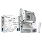 GIGABYTE B860 AORUS ELITE WIFI7 ICE Placa base - CPUs Intel Core Ultra, VRM de 14+1+2+1 fases, hasta 9200MHz DDR5, 1xPCIe 5.0 + 2xPCIe 4.0 M.2, LAN 2,5 GbE, WIFI 7, USB 4 - imagen 1
