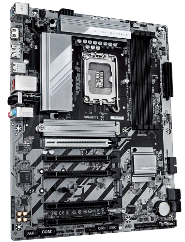 GIGABYTE B860 DS3H WIFI6E Placa base - CPUs Intel Core Ultra, VRM de 8+1+2+2 fases, hasta 9066MHz DDR5, 1xPCIe 5.0 + 1xPCIe 4.0 M.2, LAN 2,5 GbE, WIFI 6E, USB 3.2 Gen 2x2 - imagen 3