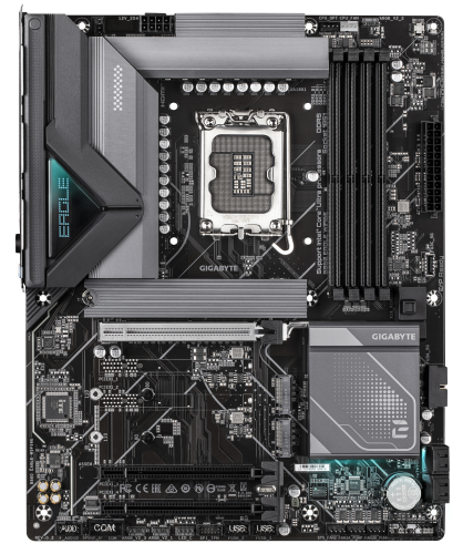 GIGABYTE B860 EAGLE WIFI6E Placa base - CPUs Intel Core Ultra, VRM de 12+1+2+1 fases, hasta 9066MHz DDR5, 1xPCIe 5.0 + 2xPCIe 4.0 M.2, LAN 2,5 GbE, WIFI 6E, USB 3.2 Gen 2x2 - imagen 2