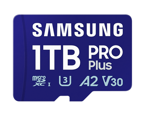 Imagen de SAMSUNG MICROSD (MB-MD1T0SA/EU) PRO PLUS/1TB/CLASS 10/GARANTIA 10 AÑOS (Q3'24)
