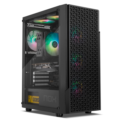 NOX Infinity Beta Midi Tower Negro - imagen 2