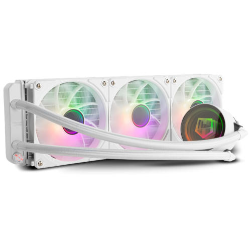 NOX NXHUMMERM360ARGBW sistema de refrigeración para ordenador Procesador Sistema de refrigeración líquida todo en uno 12 cm Blanco 1 pieza(s) - imagen 1