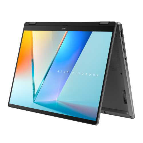 ASUS Vivobook 14 Flip OLED TP3407SA-QL064W Copilot+ PC - Ordenador Portátil 14" WUXGA (Intel Core Ultra 7 258V, 32GB RAM, 1TB SSD, Arc Graphics 140V, Windows 11 Home) Gris - Teclado QWERTY español - imagen 1