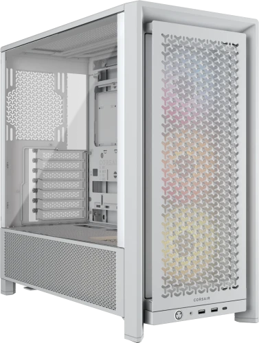 Corsair FRAME 4000D RS ARGB Midi Tower Blanco - imagen 1