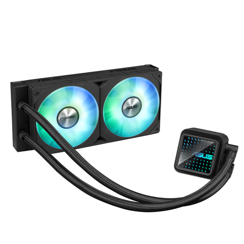 ASUS Prime LC 240 ARGB Carcasa del ordenador Sistema de refrigeración líquida todo en uno 12 cm Negro - imagen 1
