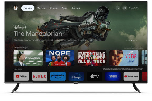 Sharp 50GL4060E Televisor 127 cm (50") 4K Ultra HD Smart TV Wifi Negro - imagen 2