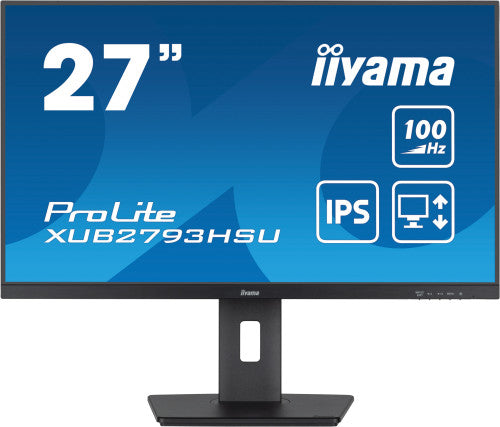 Iiyama MONITOR IIYAMA IPS 27", 1920 X 1080 FULL HD, 100HZ, 1MS - imagen 1