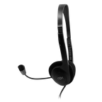 NOX Voice One Auriculares Alámbrico Diadema Llamadas/Música Negro - imagen 3
