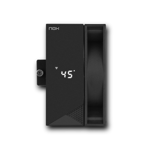 NOX NXHUMMERH500 sistema de refrigeración para ordenador Procesador Refrigerador de aire 12 cm Negro - imagen 2