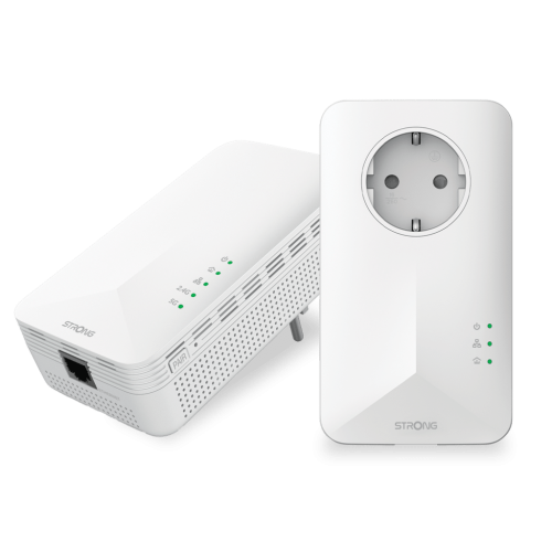 Strong POWERL1000DUOWIFIEUV2 1000 Mbit/s Ethernet Wifi Blanco 2 pieza(s) - imagen 1