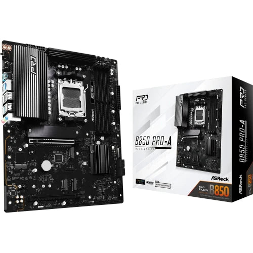 ASRock PLACA ASROCK B850 PRO-A,AMD,AM5,B850,USB20G,ATX - imagen 1