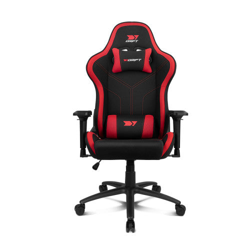 DRIFT DR110BR silla para videojuegos Butaca para jugar Asiento acolchado Negro, Rojo - imagen 2