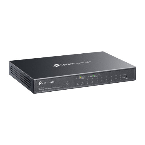 TP-Link Switch Gestionable ES210GMP 10 Puertos Gigabit 8 PoE+ Integración Omada - imagen 3