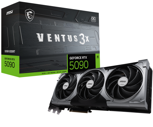 MSI VENTUS GEFORCE RTX 5090 32G 3X OC tarjeta gráfica NVIDIA 32 GB GDDR7 - imagen 1