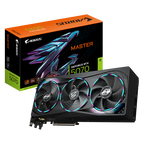 GIGABYTE AORUS GeForce RTX 5070 MASTER 12G Tarjeta Gráfica - 12GB GDDR7, 192 bits, PCI-E 5.0, XXXX MHz Core Clock, 3 x DP 2.1a, 1 x HDMI 2.1b, NVIDIA DLSS 4, GV-N5070AORUS M-12GD - imagen 1