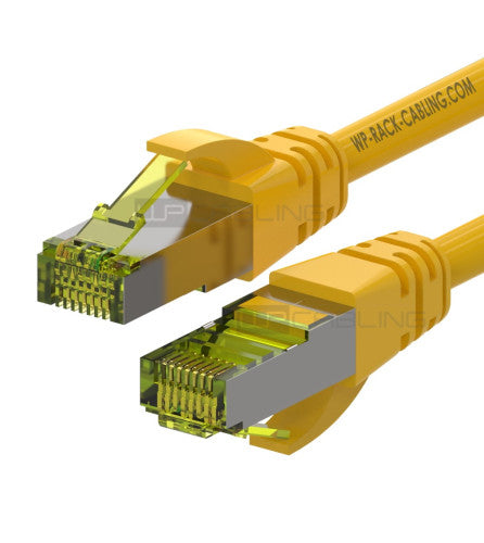 WPC-PAT-6ASF002 cable de red Amarillo 0,2 m Cat6a S/FTP (S-STP)