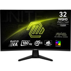 MSI MAG 32CQ6F pantalla para PC 80 cm (31.5") 2560 x 1440 Pixeles Wide Quad HD Negro - imagen 1