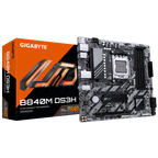 GIGABYTE B840M DS3H Placa base - Procesadores AMD Ryzen 9000, VRM de 8+2+2 fases, hasta 8200 MHz DDR5, 2xPCIe 4.0 M.2, LAN 2.5GbE, USB 3.2 Gen 1 - imagen 1