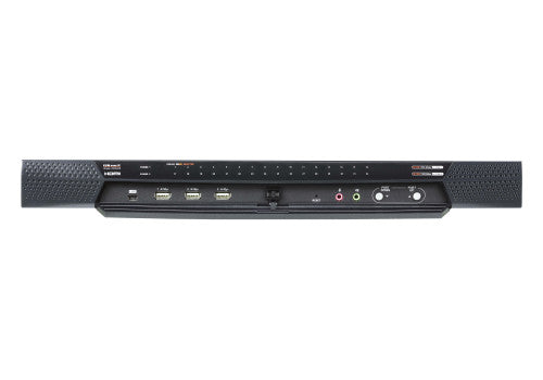 ATEN SWITCH KVM POR IP MULTI-INTERFAZ CAT 5 DE 32 PUERTOS CON ACCESO COMPARTIDO DESDE CONSOLAS LOCAL/REMOTA (KH1508AI-AX-G)