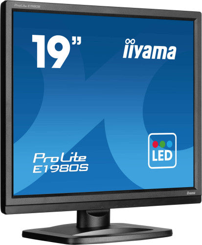 Iiyama MONITOR IIYAMA 5:4, 48,3CM (19''), 1280X1024 PÍXELES, 5MS, LUMINOSIDAD: 250CD, ÁNGULO VISUAL: 170/160° (H/V), CONTRASTE: 1000:1, DVI, VGA, INCL.: CABLE (DVI, AUDIO), CABLE DE ALIMENTACIÓN, QSG, COLOR: NEGRO - imagen 2