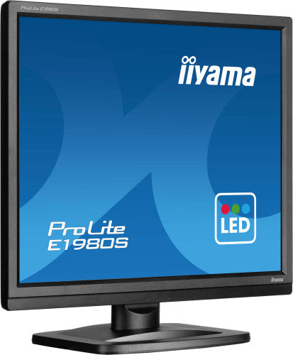 Iiyama MONITOR IIYAMA 5:4, 48,3CM (19''), 1280X1024 PÍXELES, 5MS, LUMINOSIDAD: 250CD, ÁNGULO VISUAL: 170/160° (H/V), CONTRASTE: 1000:1, DVI, VGA, INCL.: CABLE (DVI, AUDIO), CABLE DE ALIMENTACIÓN, QSG, COLOR: NEGRO - imagen 3