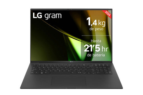 Imagen de LG 17Z90S Intel Core Ultra 7 155H Portátil 43,2 cm (17") WQXGA 16 GB LPDDR5-SDRAM 1 TB SSD Wi-Fi 6E (802.11ax)