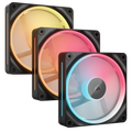 Corsair iCUE LINK LX120-R RGB Carcasa del ordenador Ventilador 12 cm Negro 3 pieza(s) - imagen 1