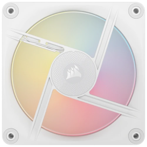 Corsair iCUE LINK LX120-R RGB Carcasa del ordenador Ventilador 12 cm Blanco 3 pieza(s) - imagen 2