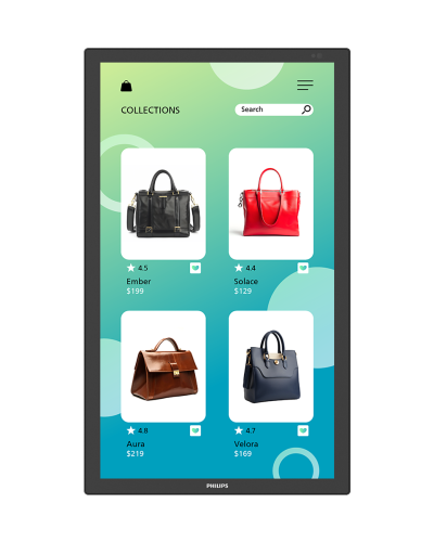 Imagen de Philips Pantalla Interactiva 31.5" Full HD Táctil Wifi 24/7