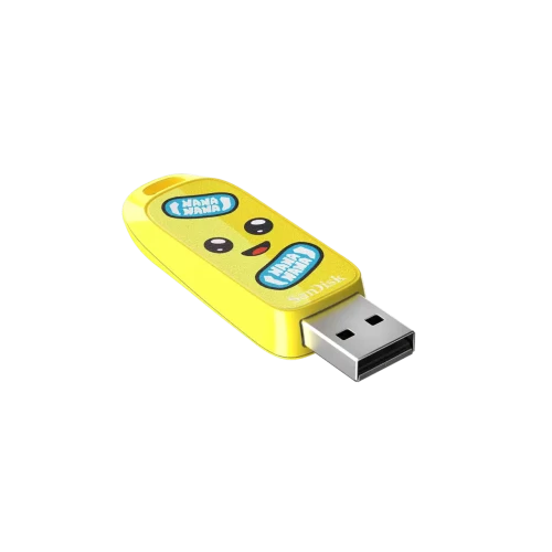 SanDisk SDCZIF-064G-G46 unidad flash USB USB tipo A 3.2 Gen 1 (3.1 Gen 1) Amarillo - imagen 2