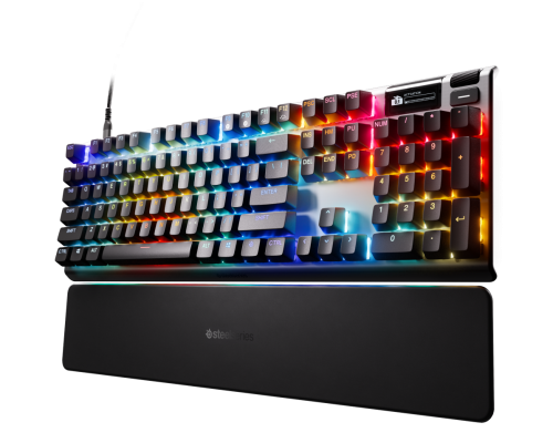 Steelseries APEX PRO GEN 3 teclado Juego USB Inglés de EE. UU. Negro - imagen 1