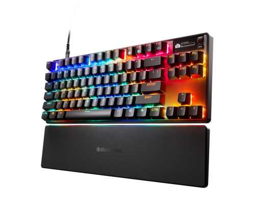 Steelseries APEX PRO TKL GEN 3 teclado Juego USB Inglés de EE. UU. Negro - imagen 1