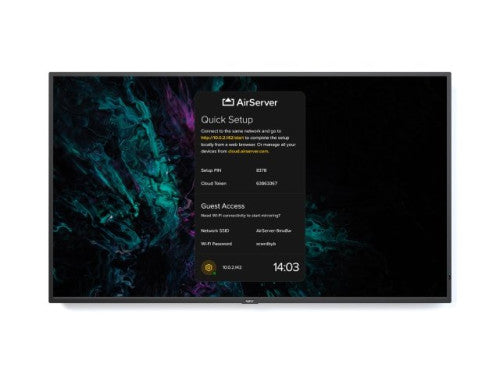 Sharp NEC MultiSync ME551 AirServer Pantalla plana para señalización digital 139,7 cm (55") LCD Wifi 400 cd / m² 4K Ultra HD Negro - imagen 1