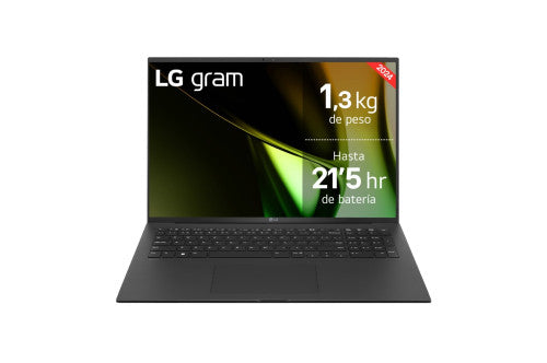 Imagen de LG Gram 17Z90S-G.AD7BB ordenador portatil Intel Core Ultra 7 155H Portátil 43,2 cm (17") WQXGA 32 GB LPDDR5-SD