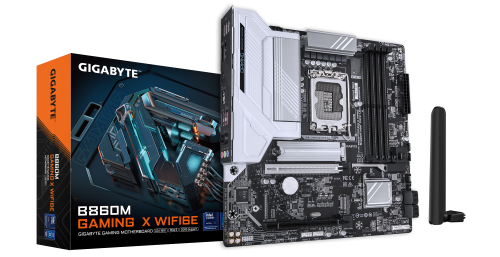 Gigabyte PLACA GIGABYTE B860M GAMING X WIFI6E,INTEL,1851,B860,4DDR5,256GB,HDMI+DP+USB4,4SATA+2M.2,2.5GBELAN+WIFI6E+BT5.3,3USB3.2,MATX - imagen 1