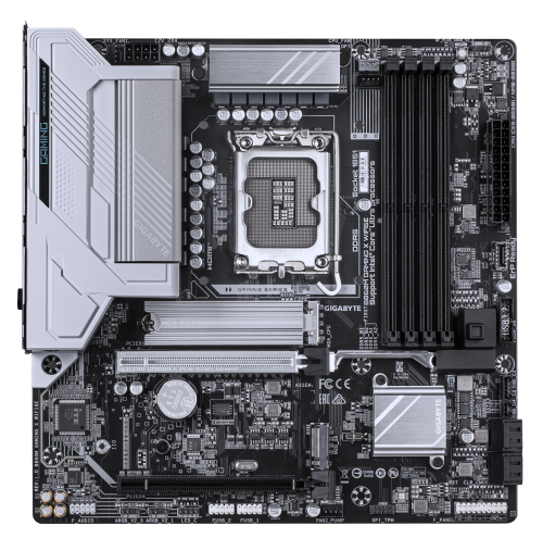 Gigabyte PLACA GIGABYTE B860M GAMING X WIFI6E,INTEL,1851,B860,4DDR5,256GB,HDMI+DP+USB4,4SATA+2M.2,2.5GBELAN+WIFI6E+BT5.3,3USB3.2,MATX - imagen 2